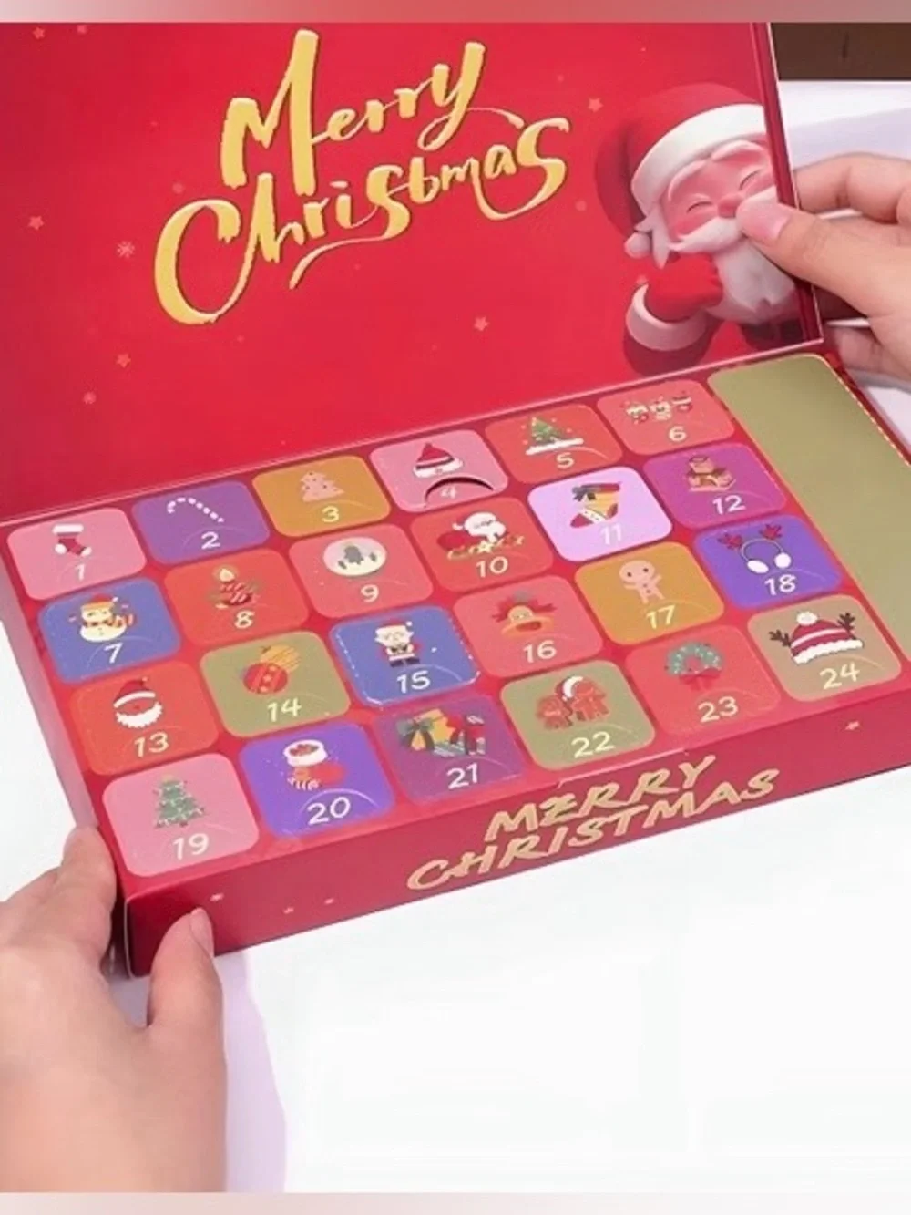 Christmas Crystal Advent Calendar, 24-Day New